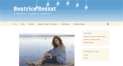 Desktop Screenshot of beatrice-reszat.com